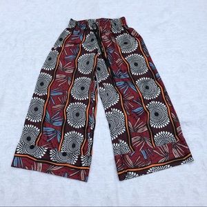 SILKY Italian 3/4 length Pants**Small